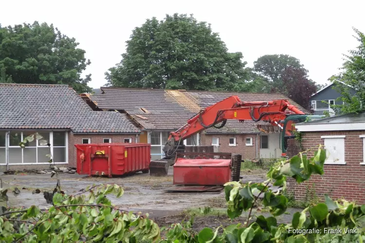 Verbouwing voormalig schoolgebouw Helomalaan Heerenveen begonnen