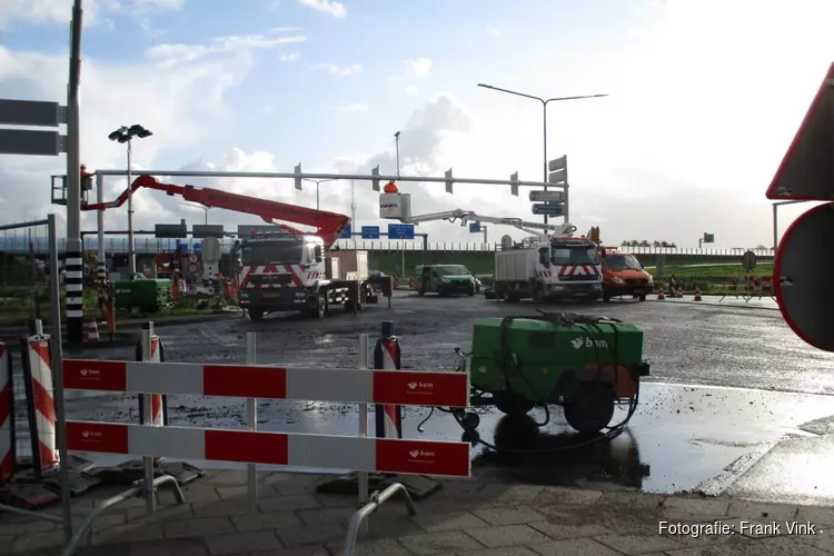 Weekendwerkzaamheden &#39;Heerenveen Beter Bereikbaar&#39; in beeld