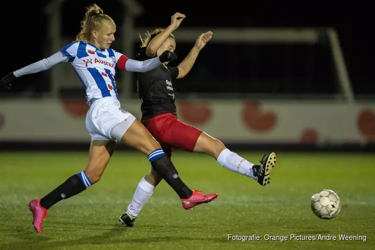 Heerenveen-vrouwen doen snel zaken tegen Excelsior