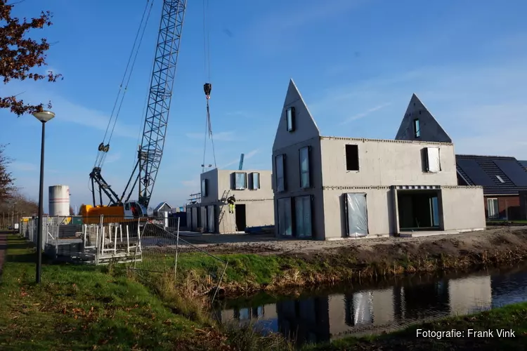 Bouw nieuwe woningen Stadhouderlaan en Oranje Nassaulaan volop bezig!