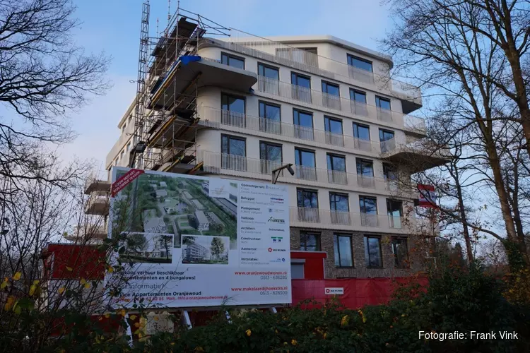 Nieuwbouw project Oranjewoud wonen Heerenveen vordert gestaag