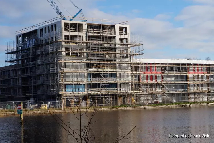 Bouw van bovenste verdieping zorgcentrum Heerenhage vordert gestaag