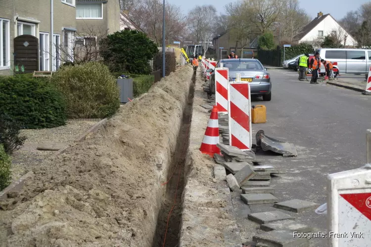 Aanleg werkzaamheden glasvezelkabels aan de Egelskop en omgeving vordert!