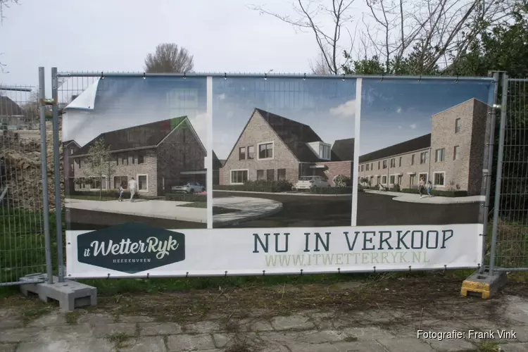 Bouw nieuwsproject ´it Wetterryk wonen´ wijk de Greiden vordert!