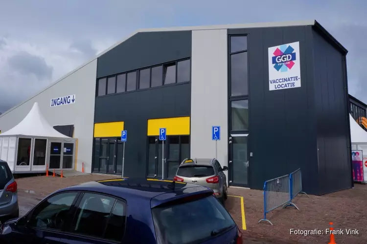 Vaccinatie locatie GGD Fryslân in Heerenveen in gebruik genomen!