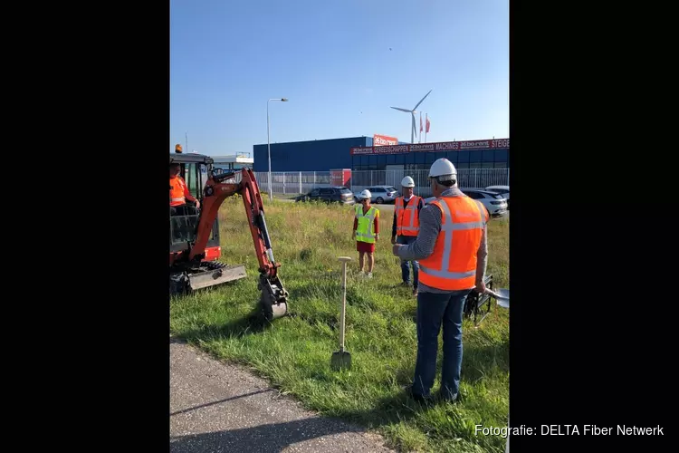 DELTA Fiber Netwerk start aanleg glasvezel op bedrijventerreinen Heerenveen