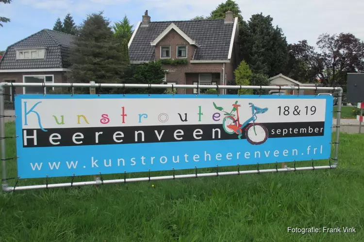 Kunstroute gemeente Heerenveen trekt bezoekers!