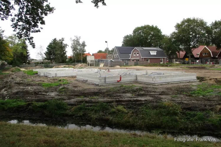 Bouw woningen nieuwbouw project plan Brandenburg in Oudeschoot vordert
