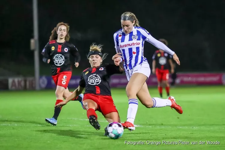 Vrouwen SC Heerenveen niet langs hekkensluiter Excelsior