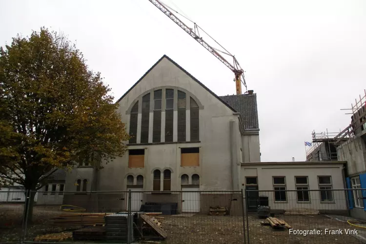 Hoogste punt bereikt appartementengebouw Kruiskerk