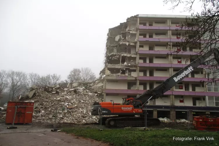 Zorgservice flat Oranjewoud in Heerenveen tegen de vlakte