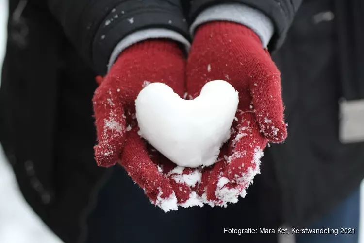 Kerstwandeling in Friesland