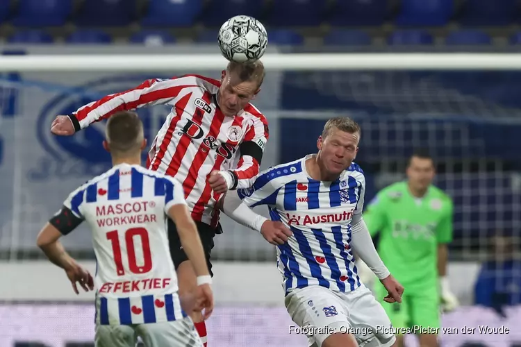 Geen doelpunten bij Heerenveen-Sparta