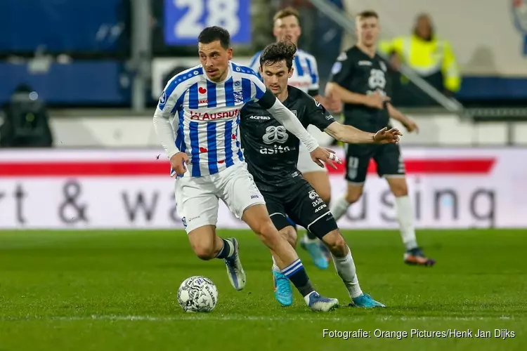 Eindelijk weer winst voor SC Heerenveen, Heracles met 2-0 geklopt