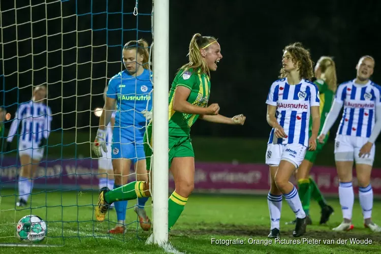 ADO-Vrouwen halen hard uit in Heerenveen