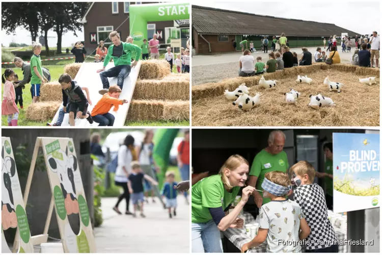 Campina Open Boerderijdagen: staldeuren open voor publiek in Friesland