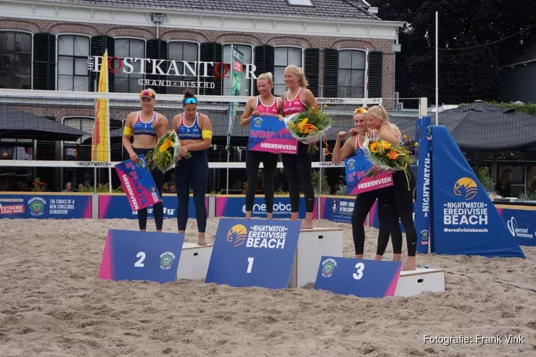 Eredivisie Beach volleybal toernooi in Heerenveen succesvol verlopen