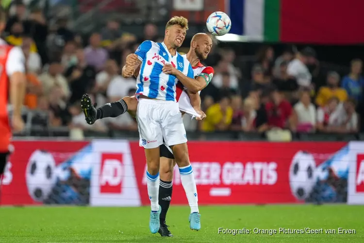 Feyenoord in eigen huis niet langs SC Heerenveen