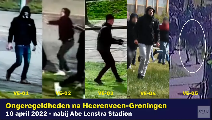 Gezocht: Stenengooiers bij voetbalrellen SC Heerenveen - FC Groningen