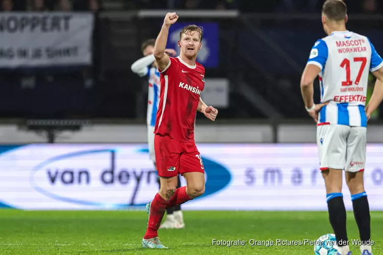 AZ pakt volle buit bij SC Heerenveen