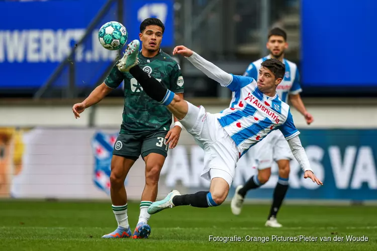 SC Heerenveen vergroot zorgen voor FC Groningen