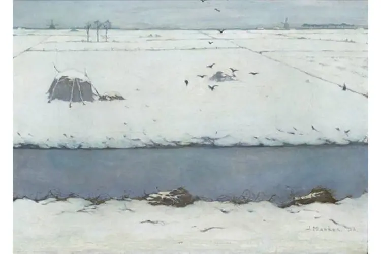 Geen Rembrandt, geen Van Gogh, maar Sneeuwlandschap van Jan Mankes is het meest geliefd
