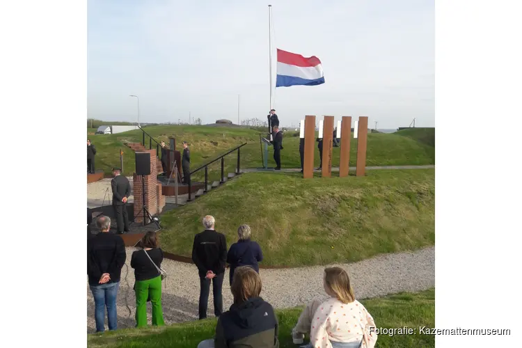 Dodenherdenking Kornwerderzand Kazemattenmuseum