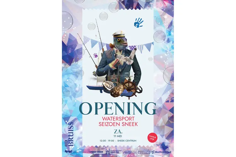 Opening Watersportsseizoen Sneek op zaterdag 11 mei