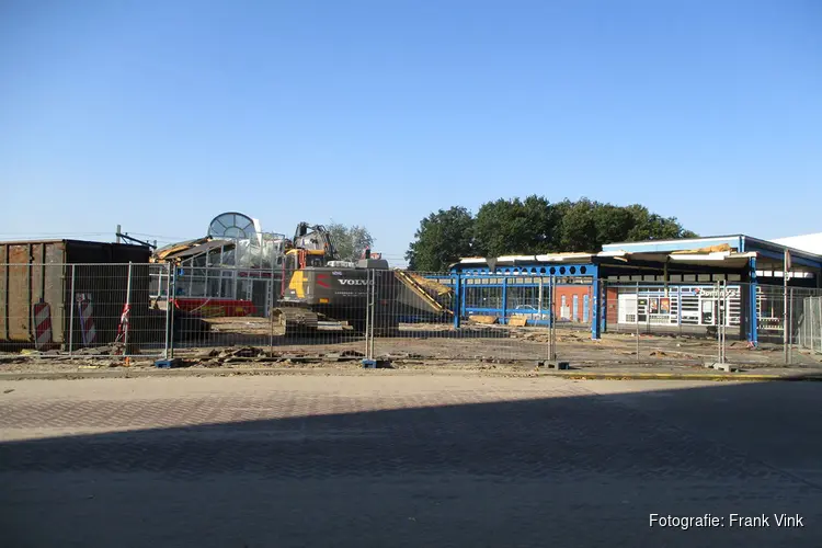 Sloop busstation Heerenveen vordert