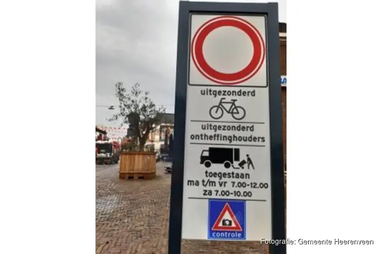 Verlengen ontheffing inrijden autoluw centrum