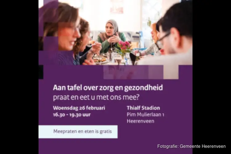 Aan tafel over zorg en gezondheid