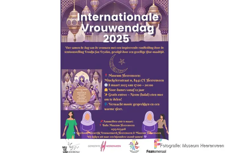 Internationale Vrouwendag in Museum Heerenveen