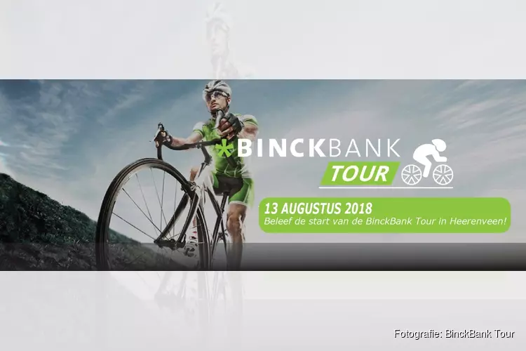 Internationale toppers aan de start van de BinckBank Tour in Heerenveen