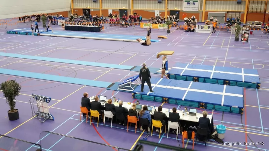 NK Micro Teamgym Sportstad Heerenveen druk bezocht