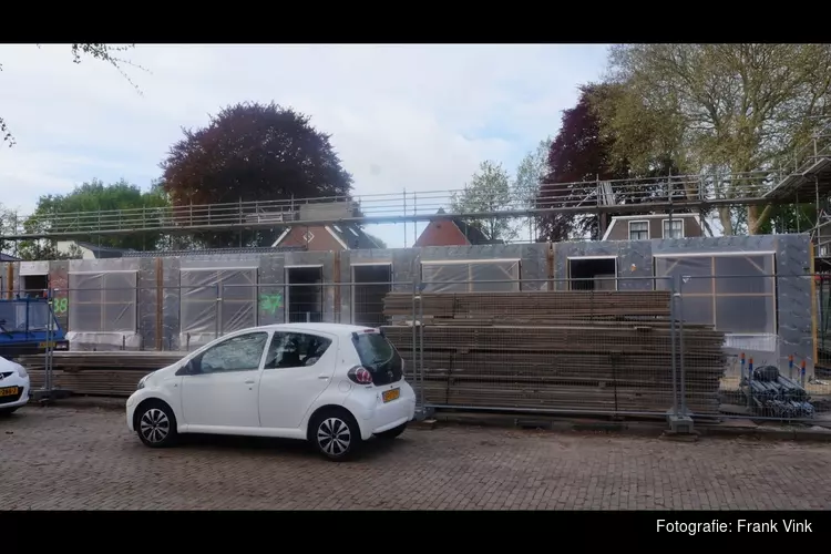 Bouw nieuwe woningen aan de van Goghlaan vordert!