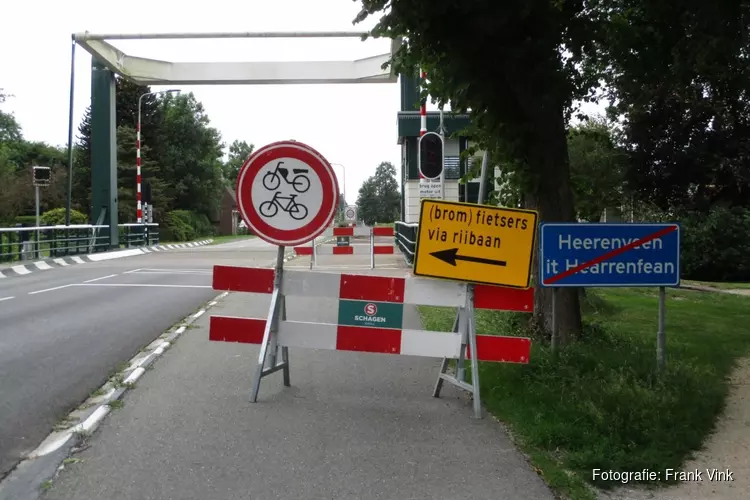 Fietspad langs de Binnendijk afgesloten