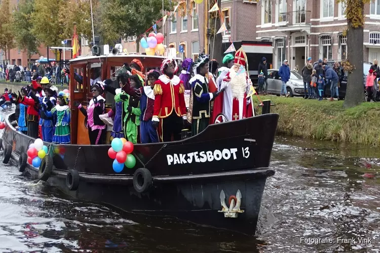 Sinterklaas gearriveerd in Heerenveen